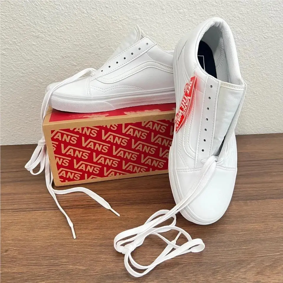 Vans shoes - Old Skool Classic Tumble - Old Skool Classic Tumble - VN0A38G1ODJ - White 5