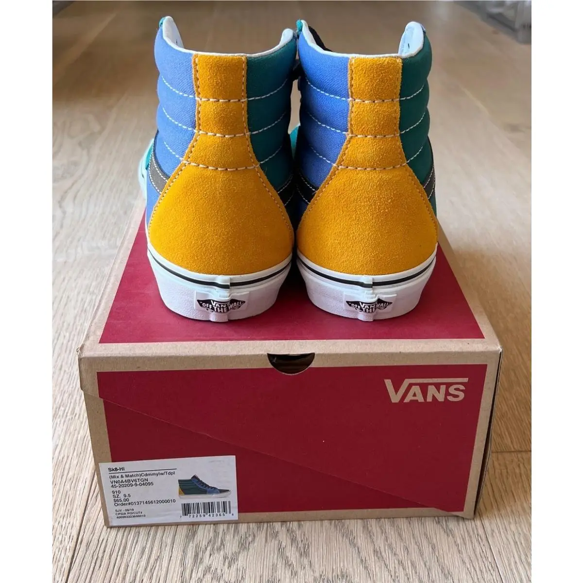 Vans shoes - VANS SK8 - VN0A4BV6TGN - Multicolor (UPC: 0772259423656) 0