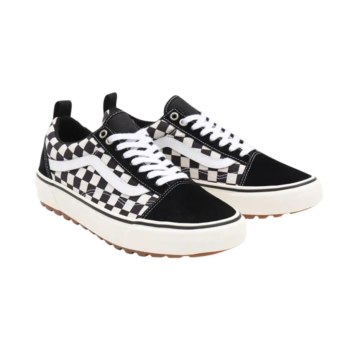 Vans Old Skool Mte-1 Black White/checkerboard Men`s Skate Shoes Size 8.5 - Multicolor