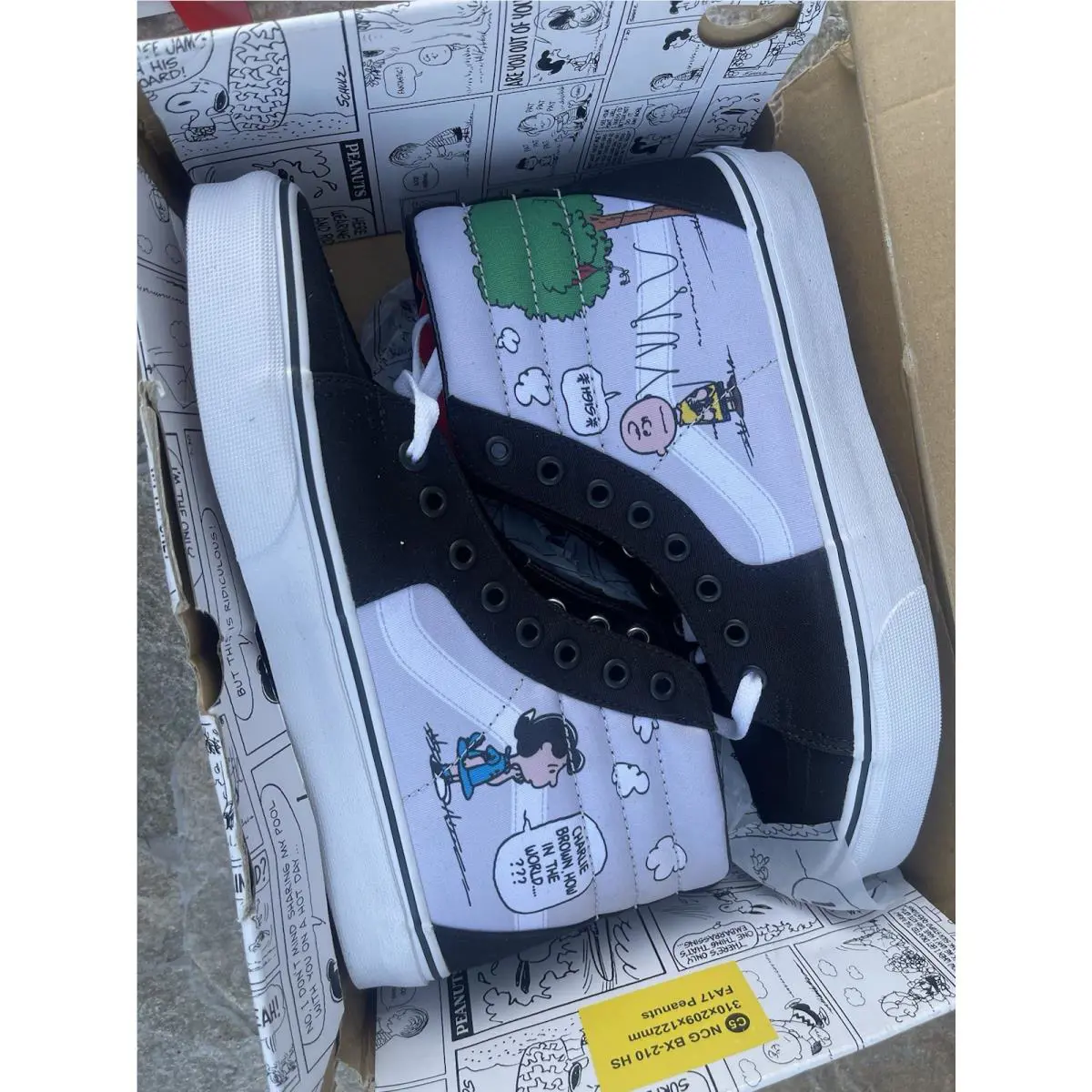 Vans shoes - Vans Sk8 Hi - VN0A38GEP3E - Multicolor/True White 1