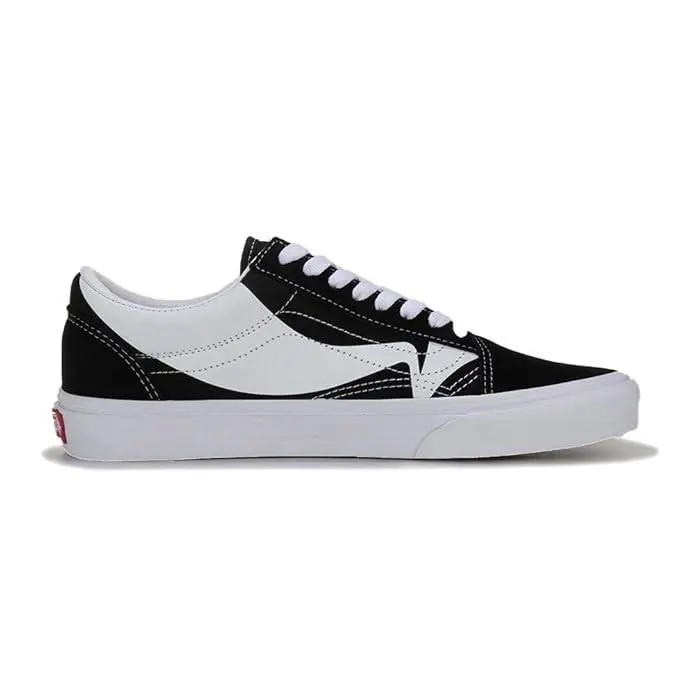 Vans shoes - VANS Old Skool - Old Skool - OLD SKOOL WARP - Black (UPC: 192826788290) 2