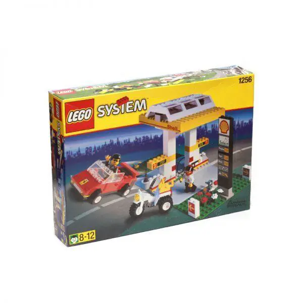 Lego 1256 City Jr. Shell Petrol Pump