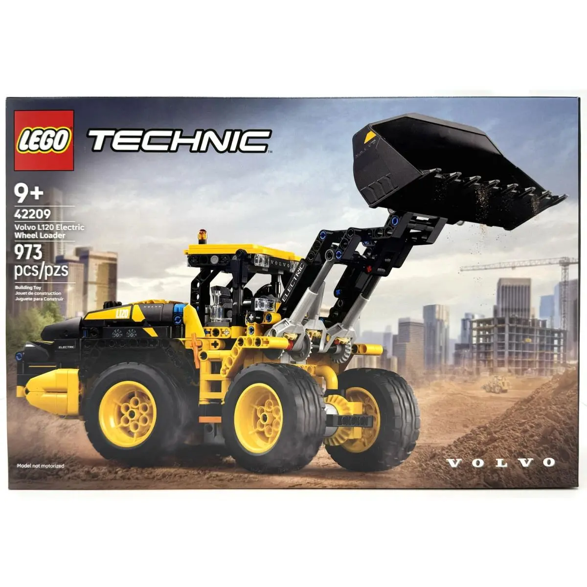 Lego Technic Volvo L120 Electric Wheel Loader Building Toy 973 Pcs For Ages 9+