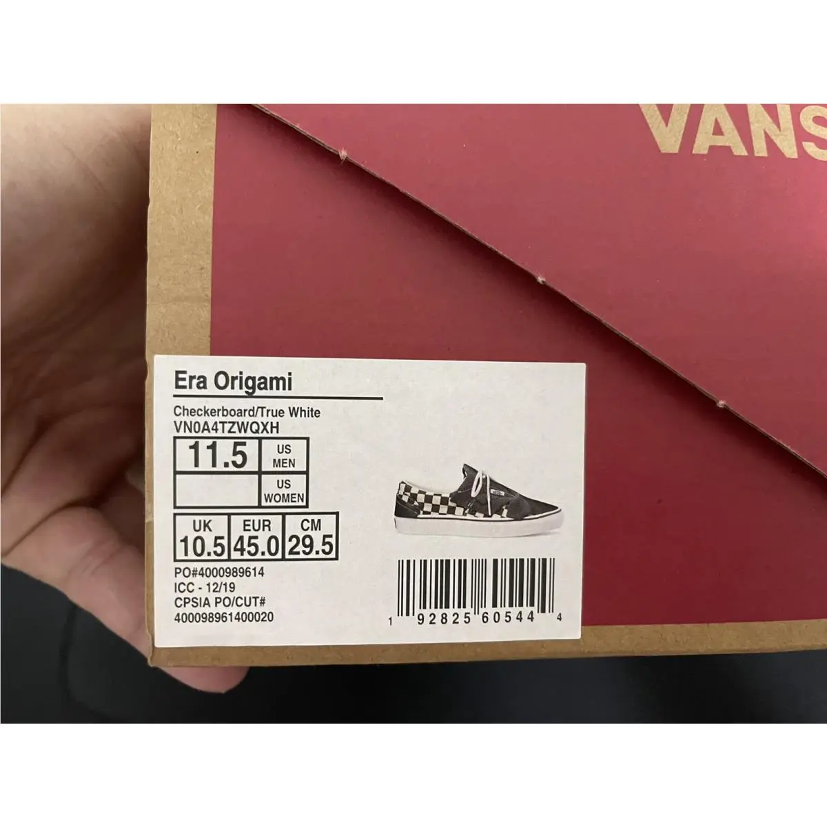 Vans shoes - Vans Era Origami - Era Origami - Black 2
