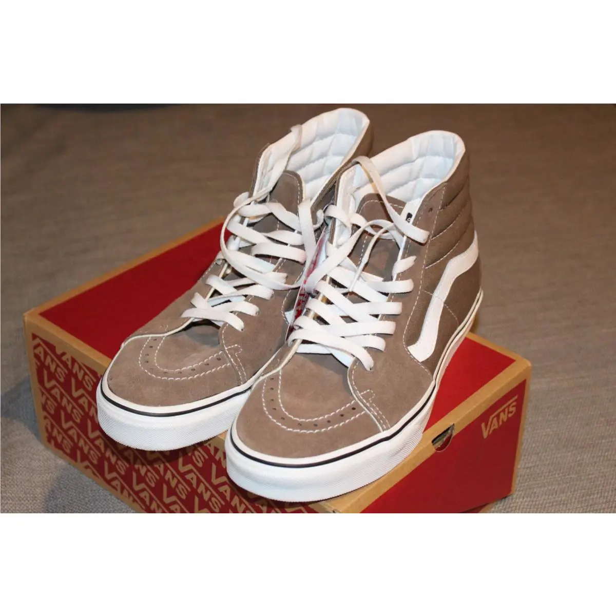 Vans shoes - VANS Sk8-Hi - Brown 0