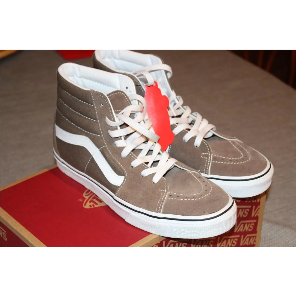 Vans shoes - VANS Sk8-Hi - Brown 1
