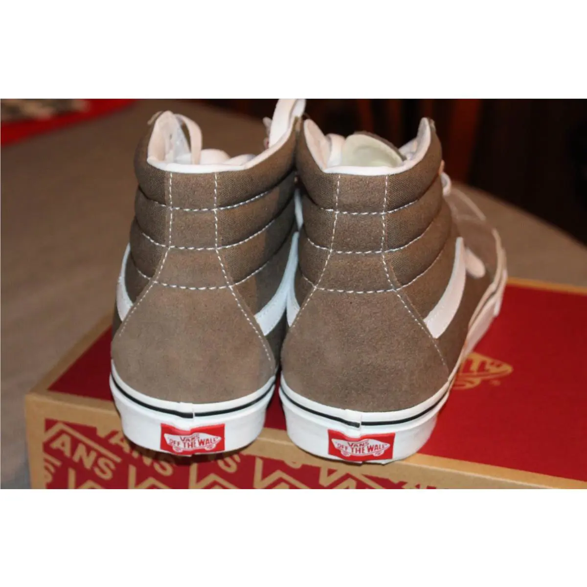 Vans shoes - VANS Sk8-Hi - Brown 3
