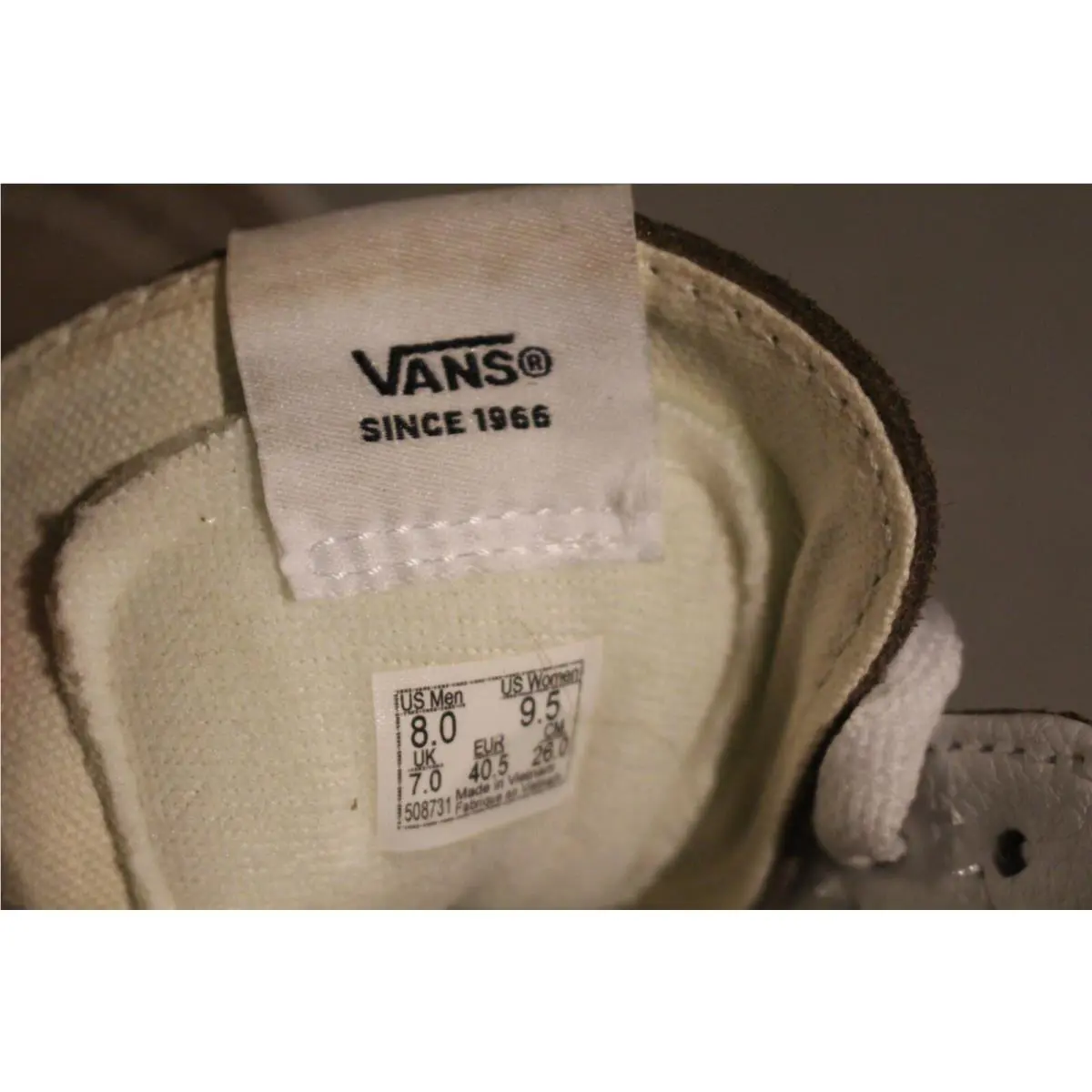 Vans shoes - VANS Sk8-Hi - Brown 5