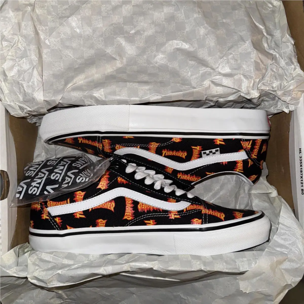 Vans shoes - VANS Skate - Skate - VN0005W0BML - Black, Manufacturer: Black/Multi 9
