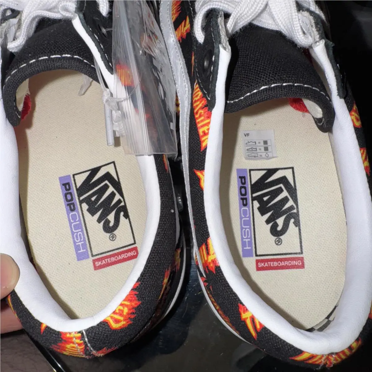 Vans shoes - VANS Skate - Skate - VN0005W0BML - Black, Manufacturer: Black/Multi 6