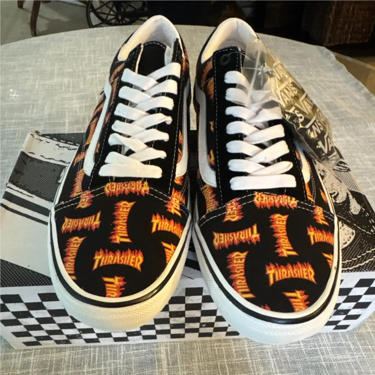Vans shoes - VANS Skate - Skate - VN0005W0BML - Black, Manufacturer: Black/Multi 2