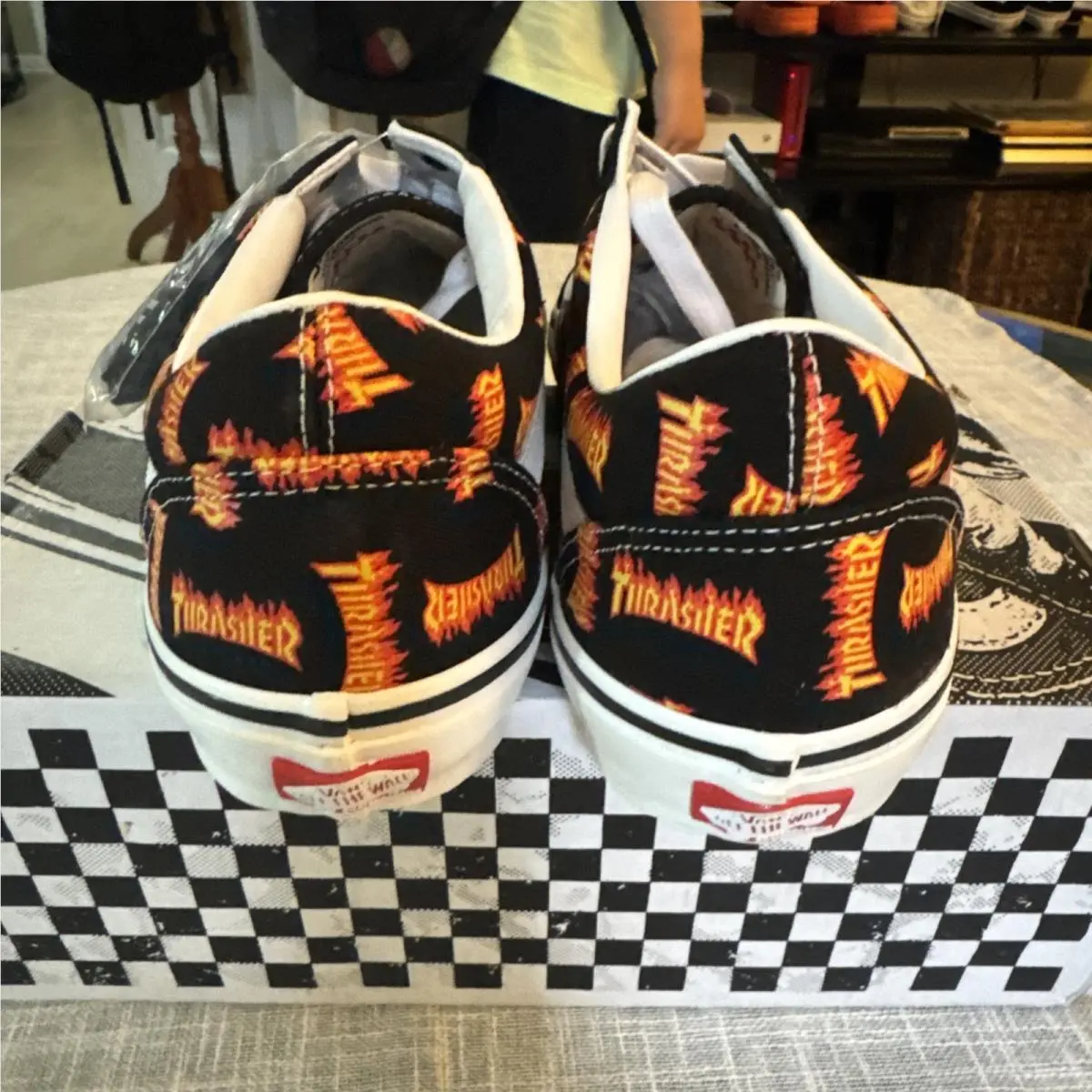 Vans shoes - VANS Skate - Skate - VN0005W0BML - Black, Manufacturer: Black/Multi 3