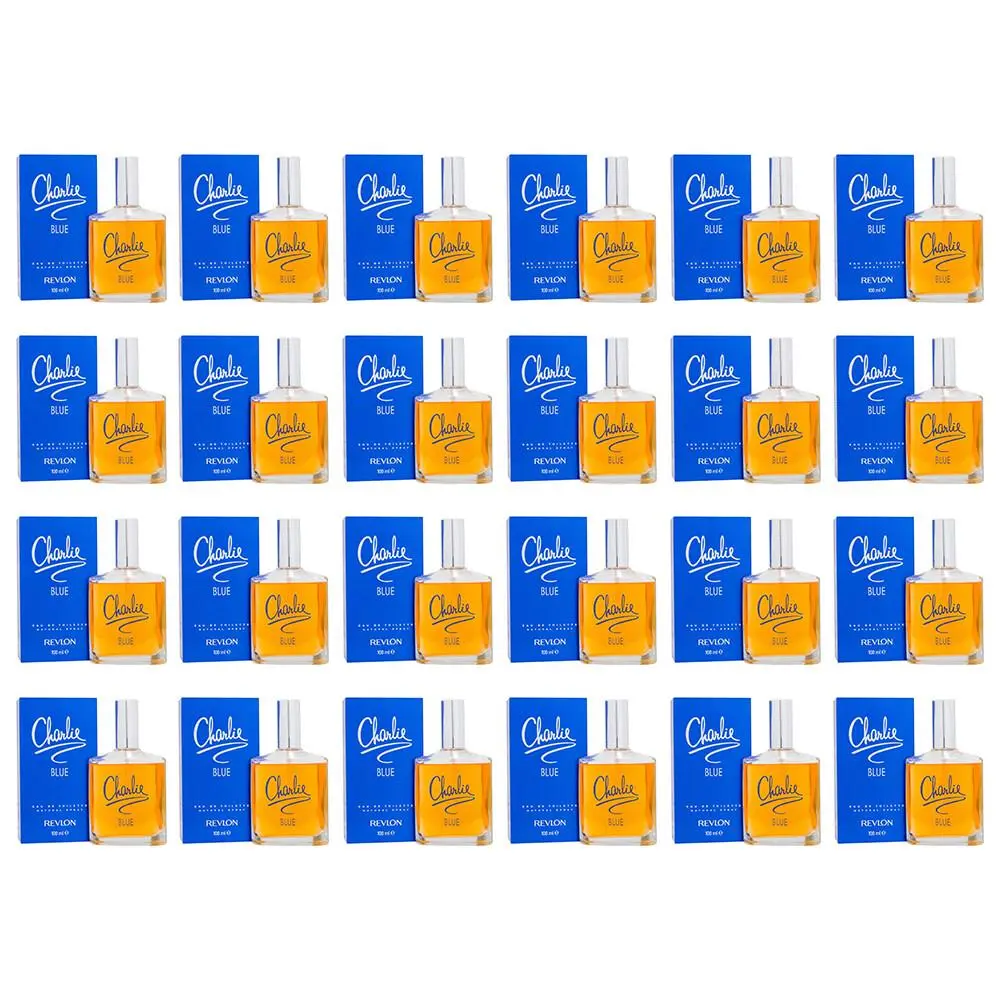 24-Pack Charlie Blue  Edt Perfume For Women 3.4 Oz Fragrance by Revlon