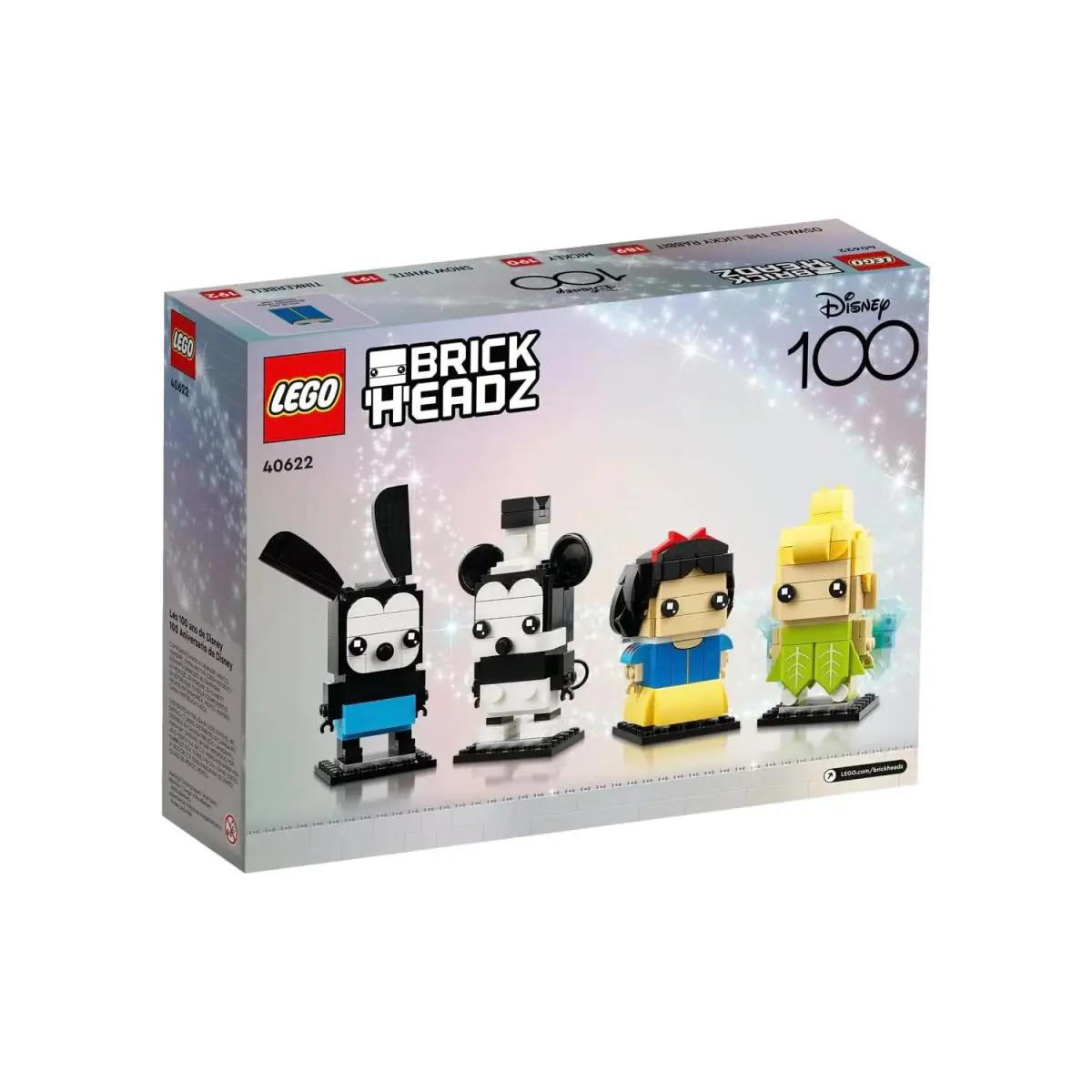 Lego Brickheadz: Disney 100th Celebration - 501 Piece Building Kit Lego 40622
