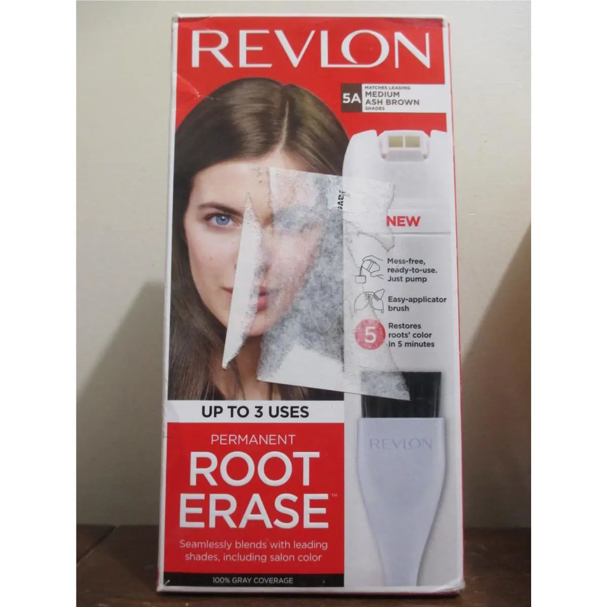 Revlon Permanent Root Erase - 5A Medium Ash Brown