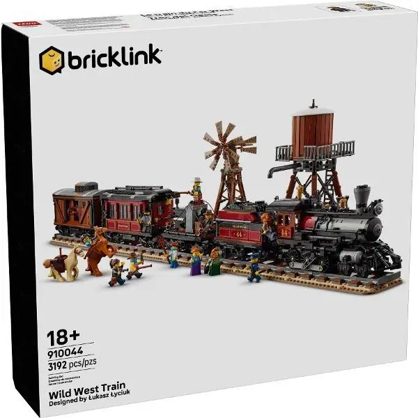 Lego 910044 Wild West Train Bricklink Designer Program Series 3 Retired