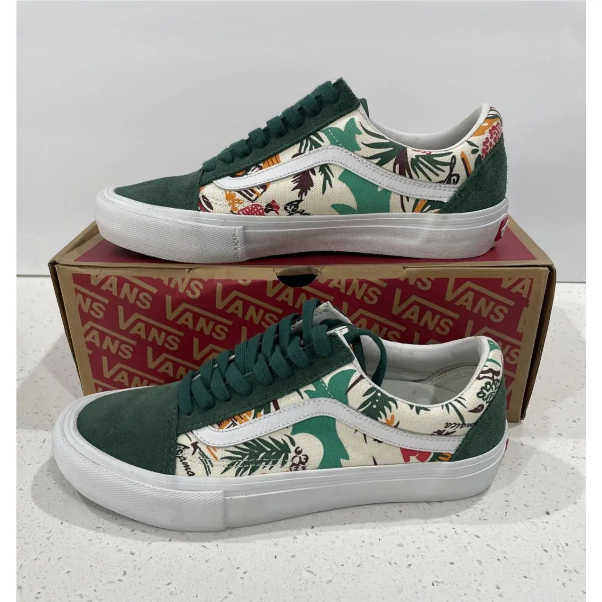 Vans shoes - VANS Old Skool - Old Skool - VN000ZD4NQU - Green (UPC: 190852176999) 0