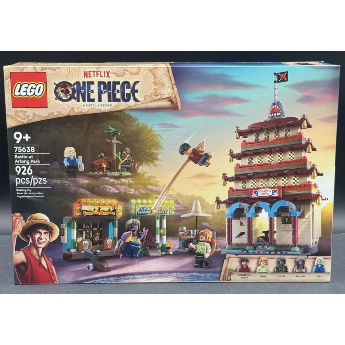 Lego One Piece: Battle at Arlong Park 75638 926 Piece Building Toy