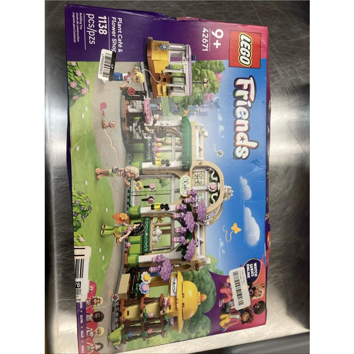 Euc Friends Lego Set 42671 Plant Cafe and Flower Shop. Collector`s Set