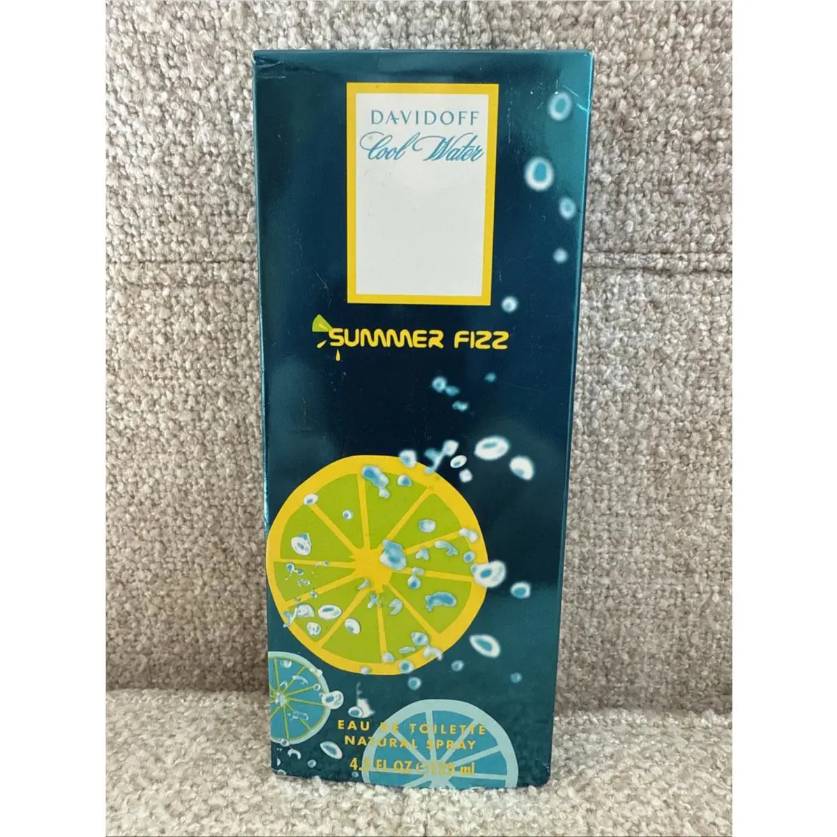 Davidoff Vintage Cool Water Summer Fizz Men 3.4oz Edt Spray Lancaster Formula