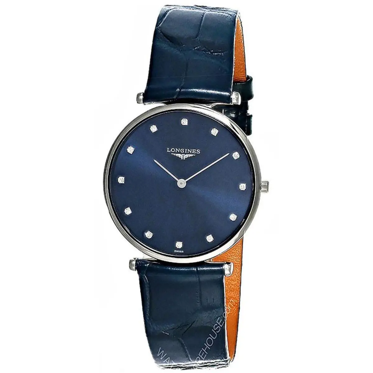 Longines La Grande Classique 12 Diamond 36MM Blue Unisex Watch L47554972