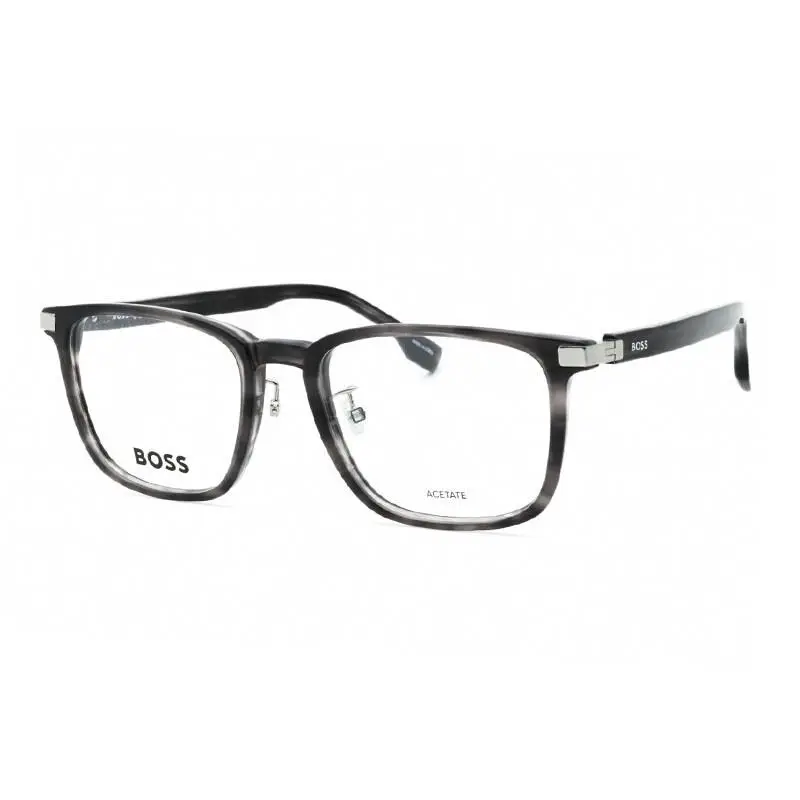 Hugo Boss Boss 1408/F 02W8 00 Grey Horn 54mm Eyeglasses