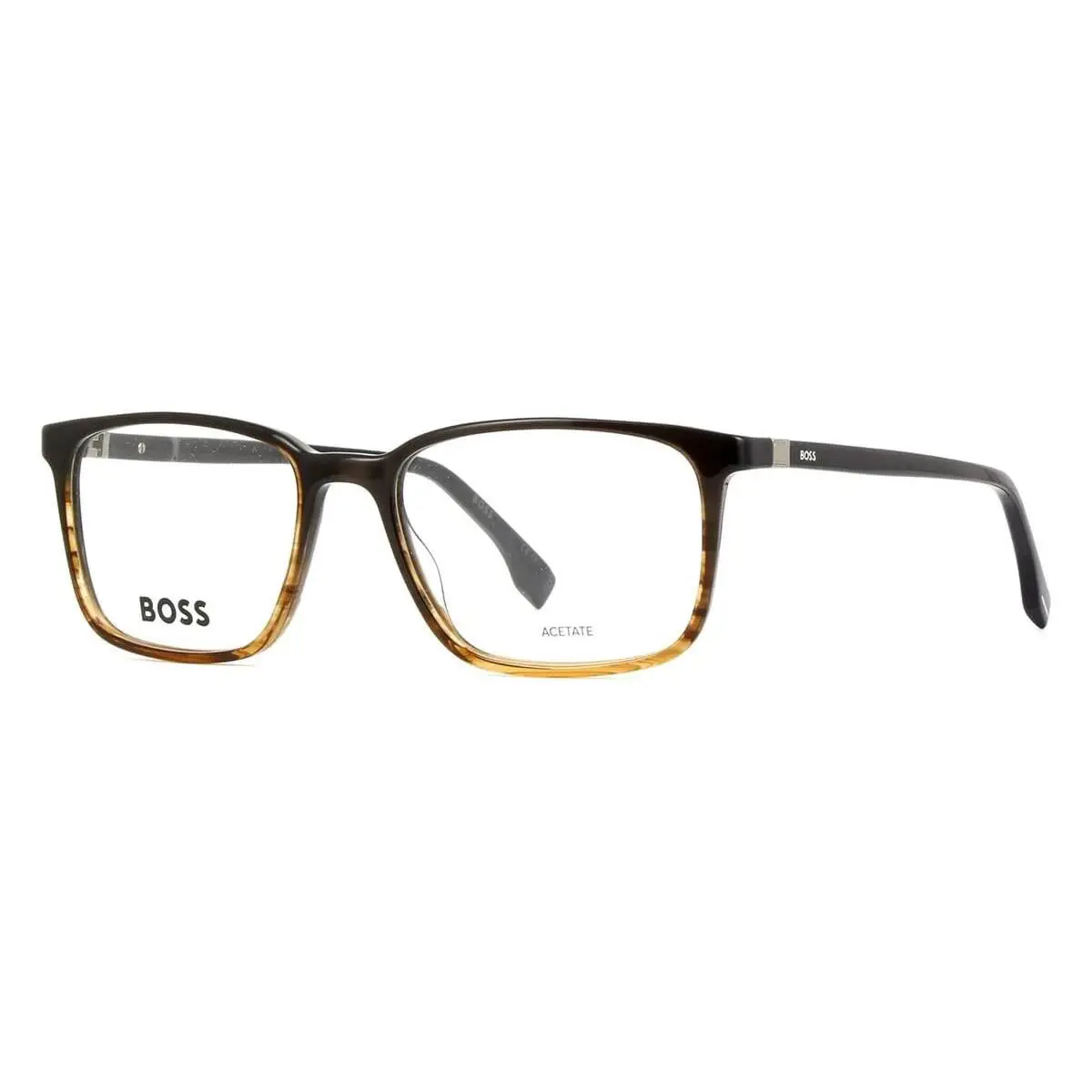 Boss 1436 EX4 Hugo Boss Eyeglasses Color Brown Horn 55-16-145