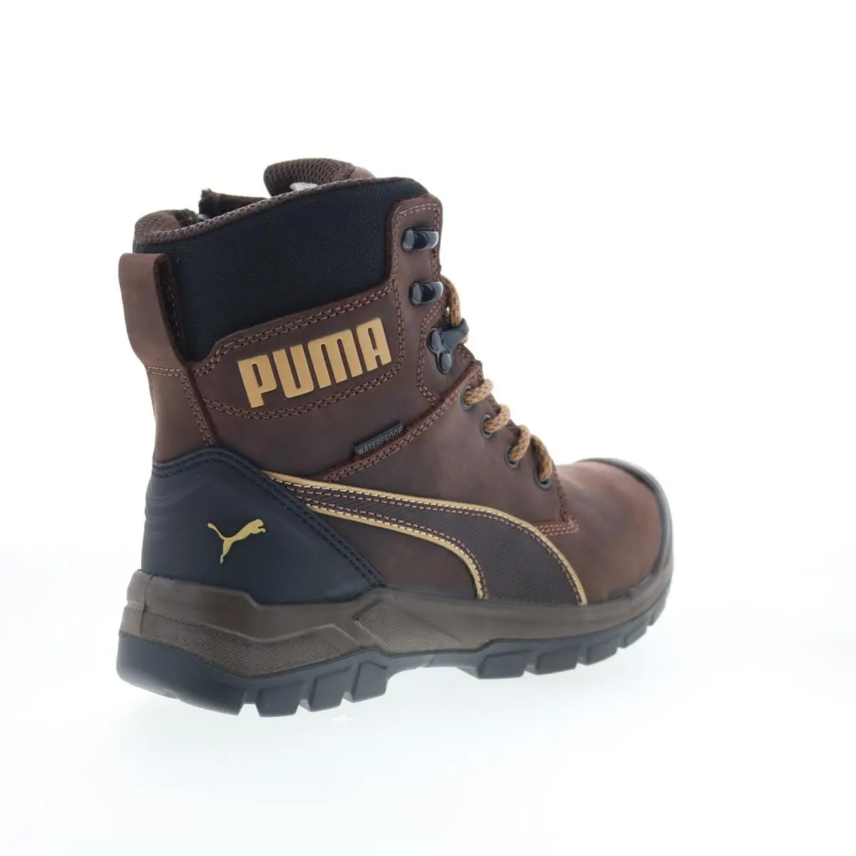 Puma shoes - Puma Safety Conquest Soft Toe CTX High Waterproof EH SR - 630915 - Brown 14
