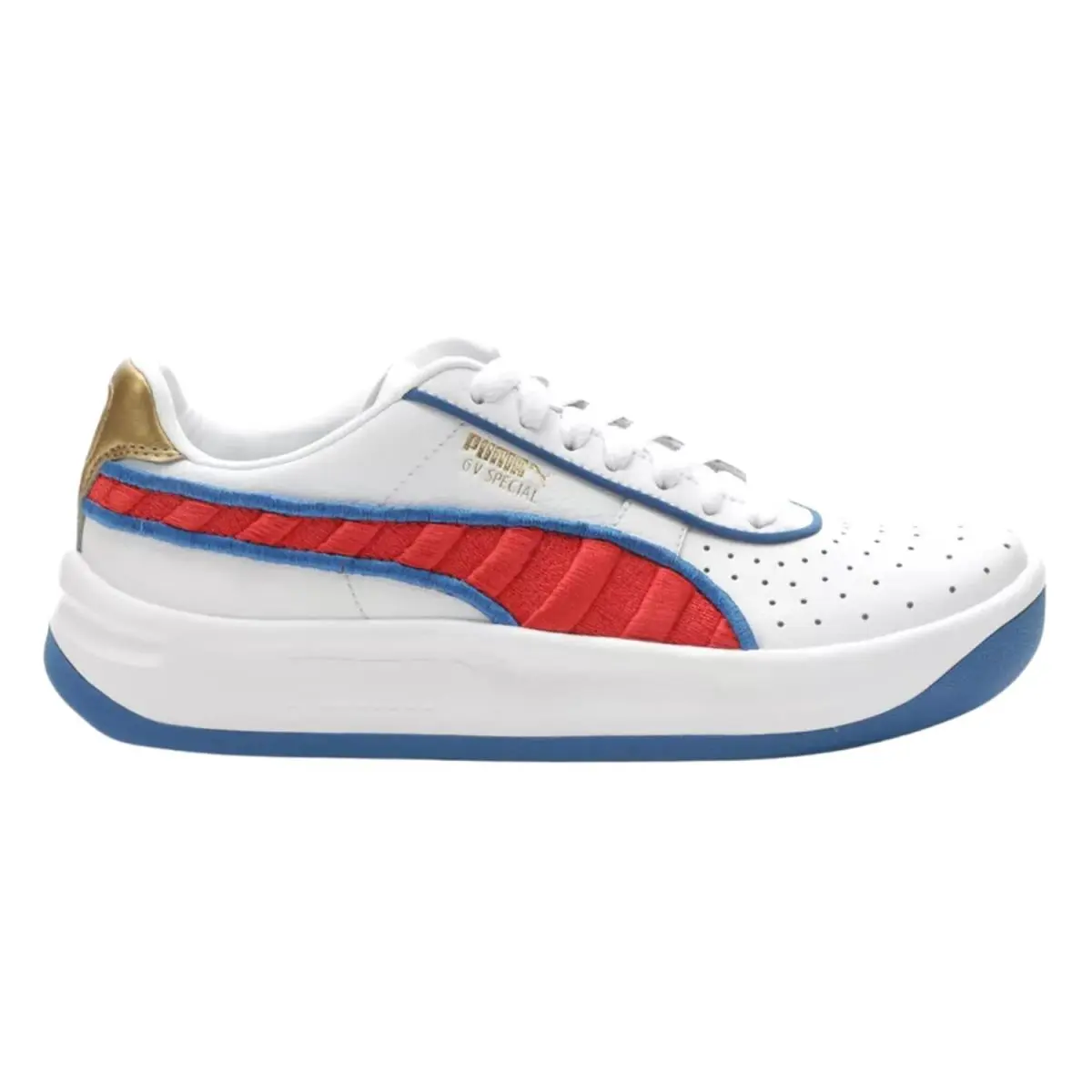 Puma shoes - WHITE/BLUE/GOLD 0