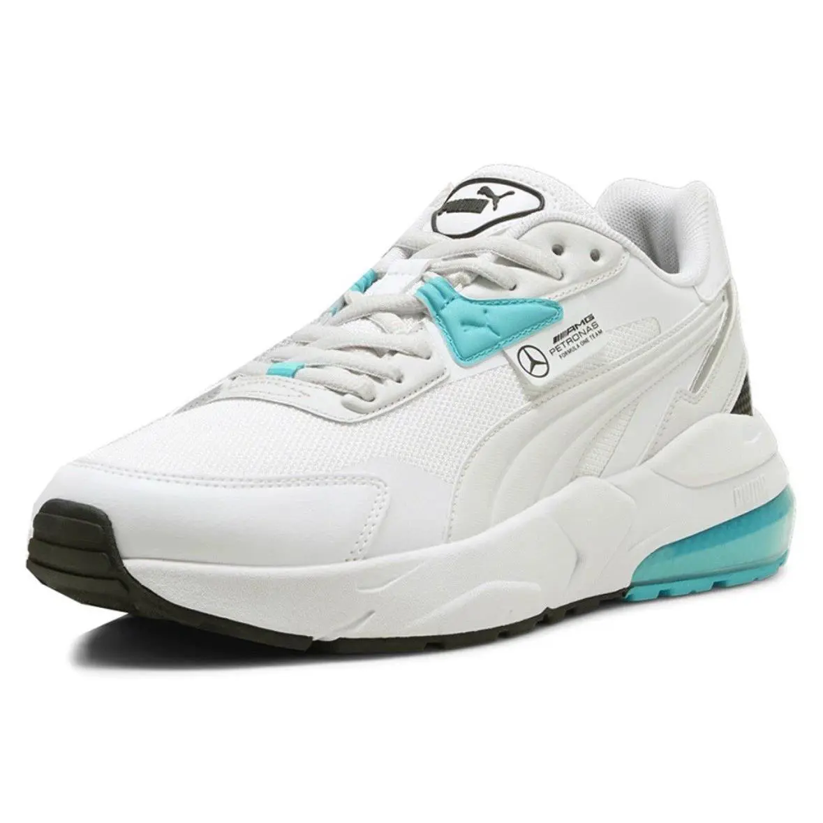 Puma shoes - PUMA Mercedes - Mercedes - 308501-02 - PUMA-White/ Aqua/ Heather Grey -02 7