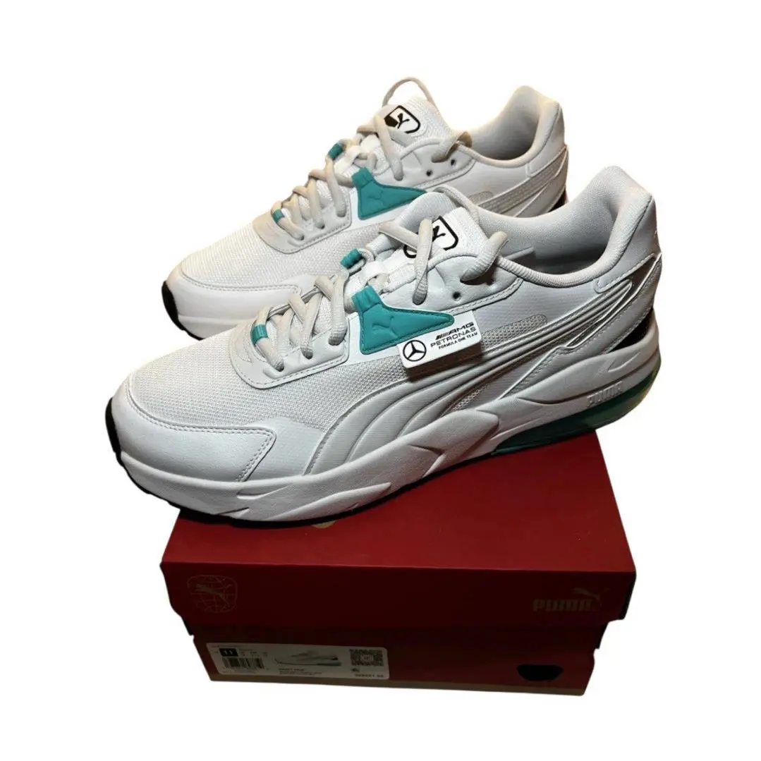 Puma shoes - PUMA Mercedes - Mercedes - 308501-02 - PUMA-White/ Aqua/ Heather Grey -02 14