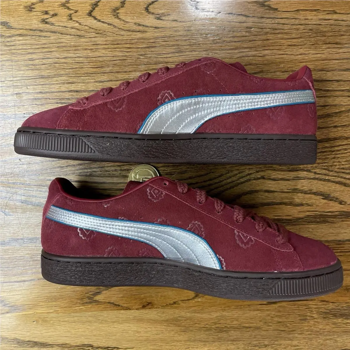 Puma shoes - PUMA Suede - Suede - 396521-01 - Red 1
