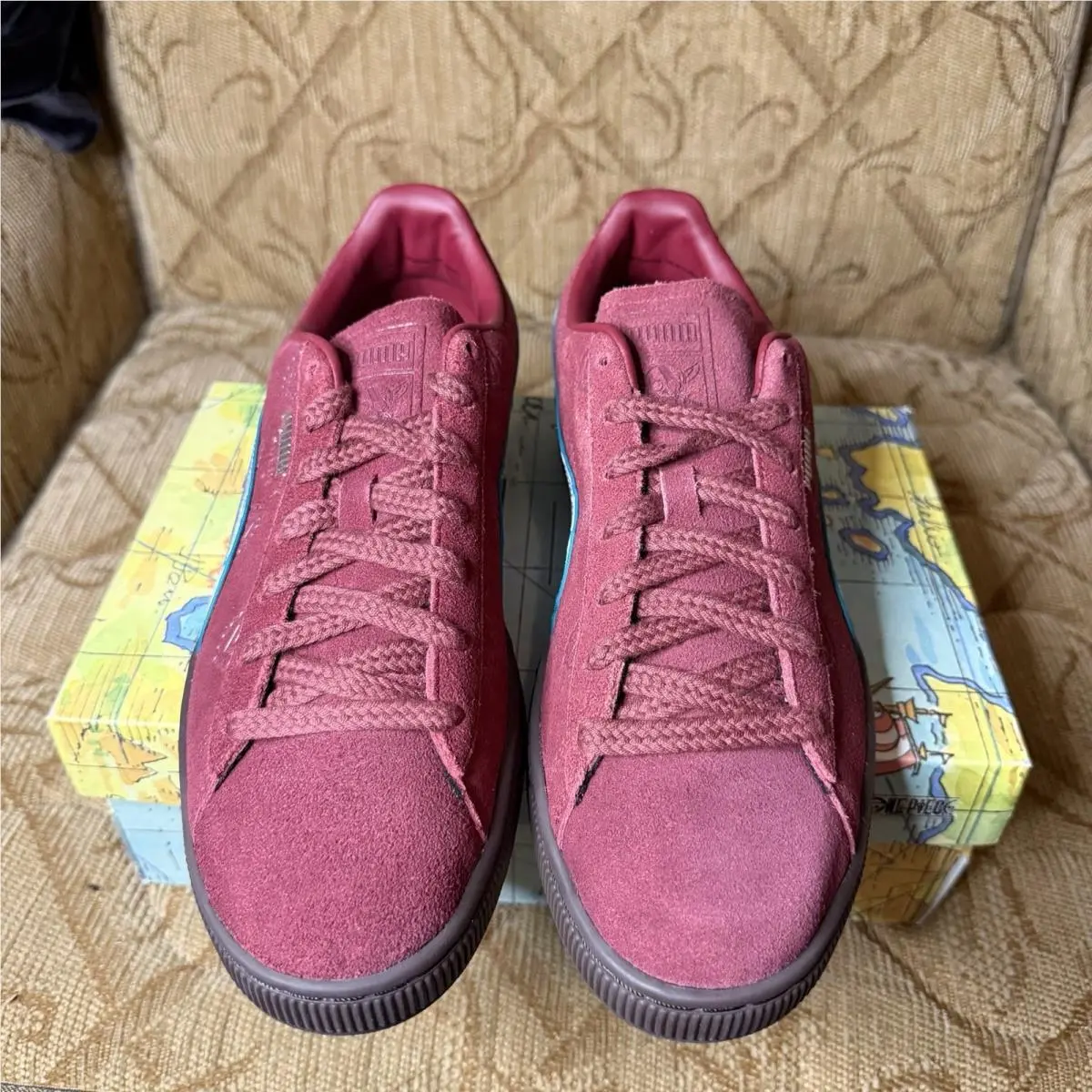 Puma shoes - PUMA Suede - Suede - 396521 01 - Red 2