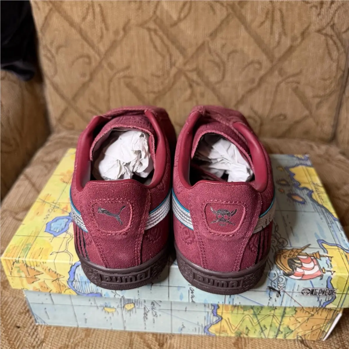 Puma shoes - PUMA Suede - Suede - 396521 01 - Red 3