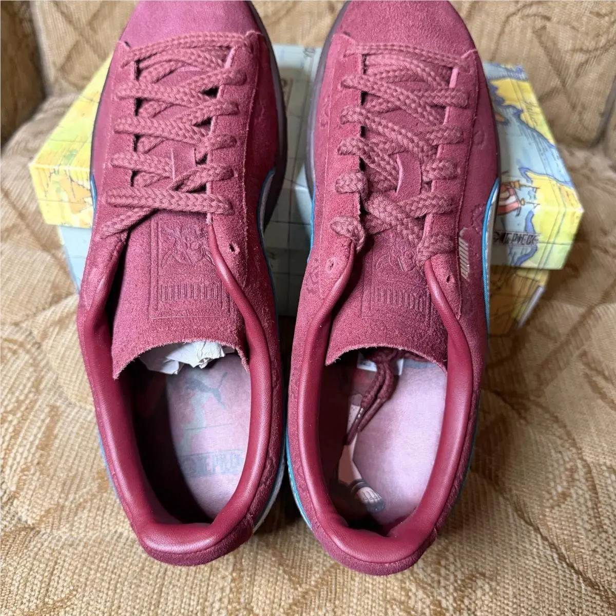 Puma shoes - PUMA Suede - Suede - 396521 01 - Red 4