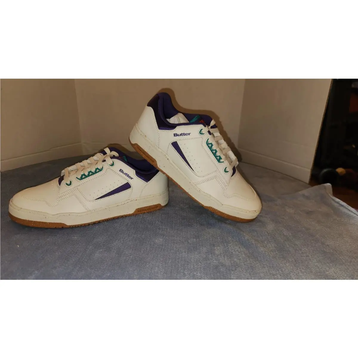 Puma shoes - Puma Slipstream LO X Butter Goods - 38415601 - White 10