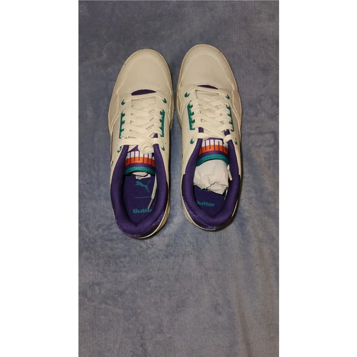 Puma shoes - Puma Slipstream LO X Butter Goods - 38415601 - White 2