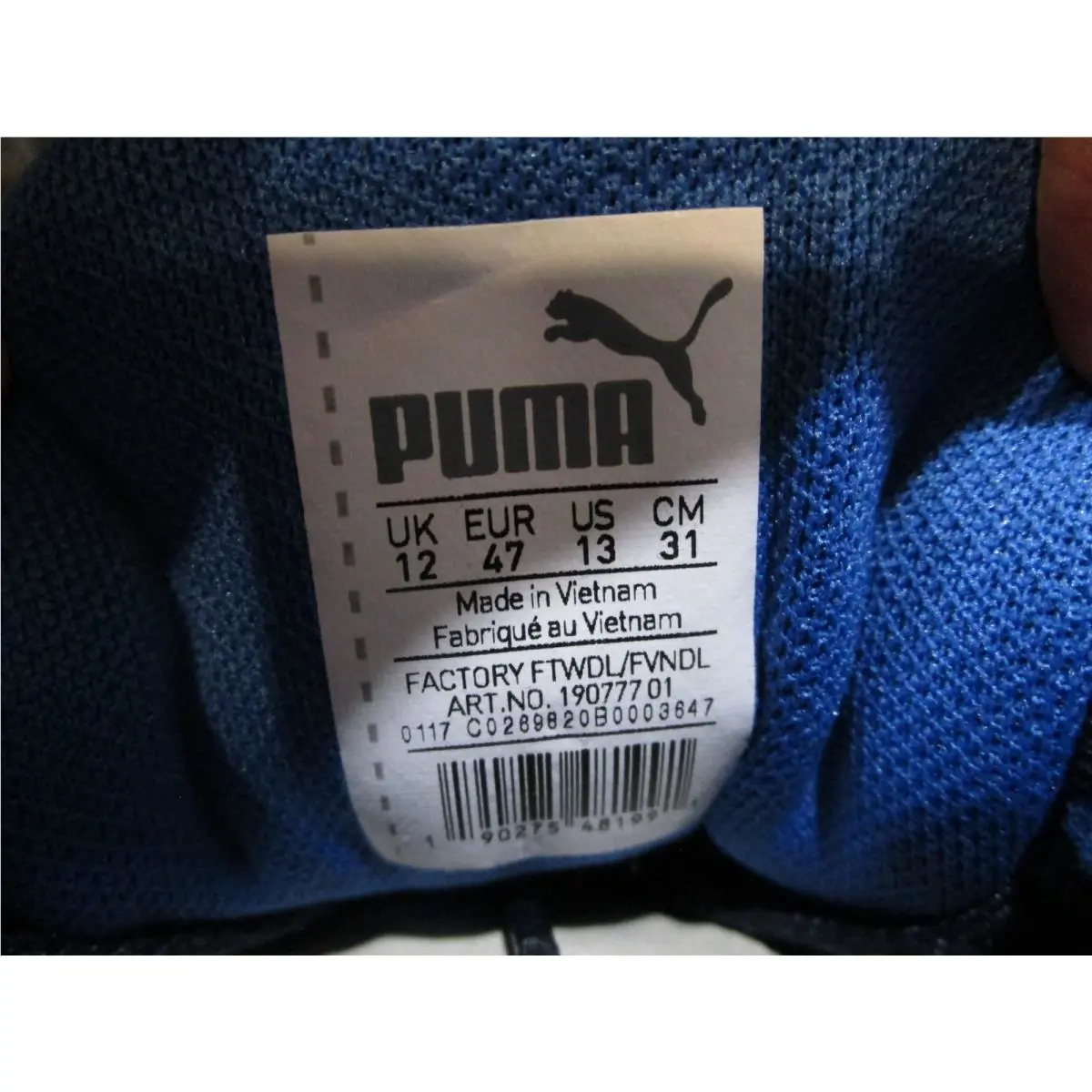 Puma shoes - PUMA NRGY Runner - NRGY Runner - Peacoat-True Blue 4