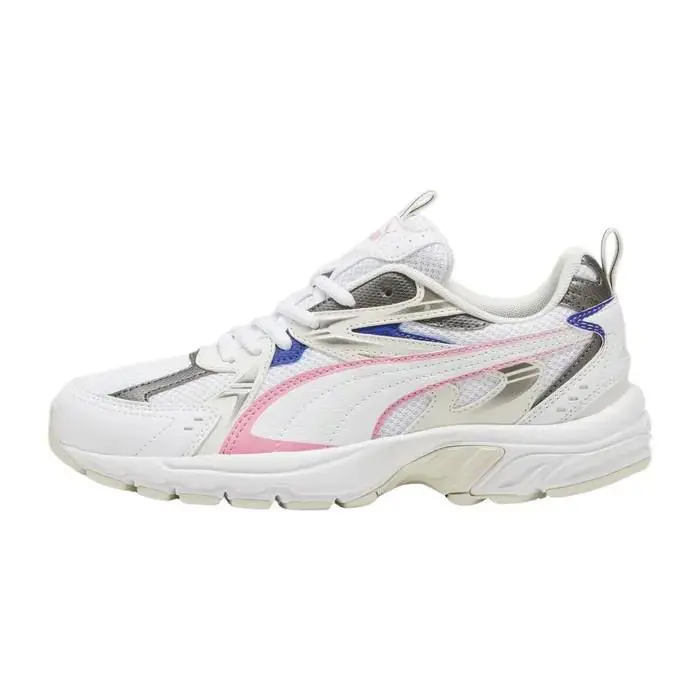 Puma shoes - PUMA MILENIO TECH - MILENIO TECH - white / grey / pink - 402947-10 0