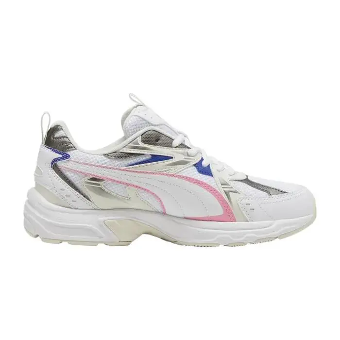 Puma shoes - PUMA MILENIO TECH - MILENIO TECH - white / grey / pink - 402947-10 1