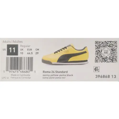 Puma shoes - PUMA Roma 24 - Roma - 396868-13 - Yellow 5