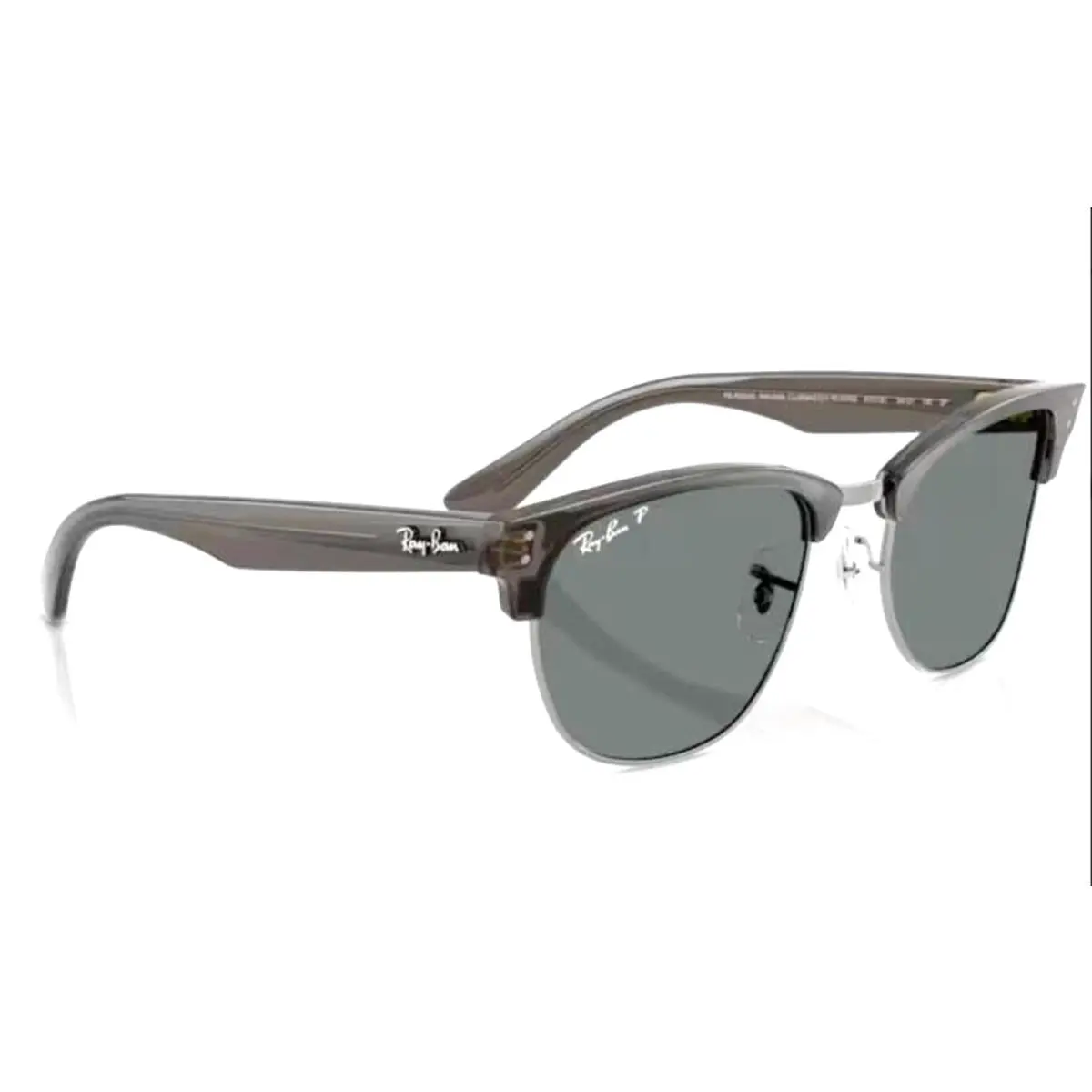Ray-ban Polarized Sunglasses Clubmaster Reverse RB R0504S 6707/81 51-21 145 Gray
