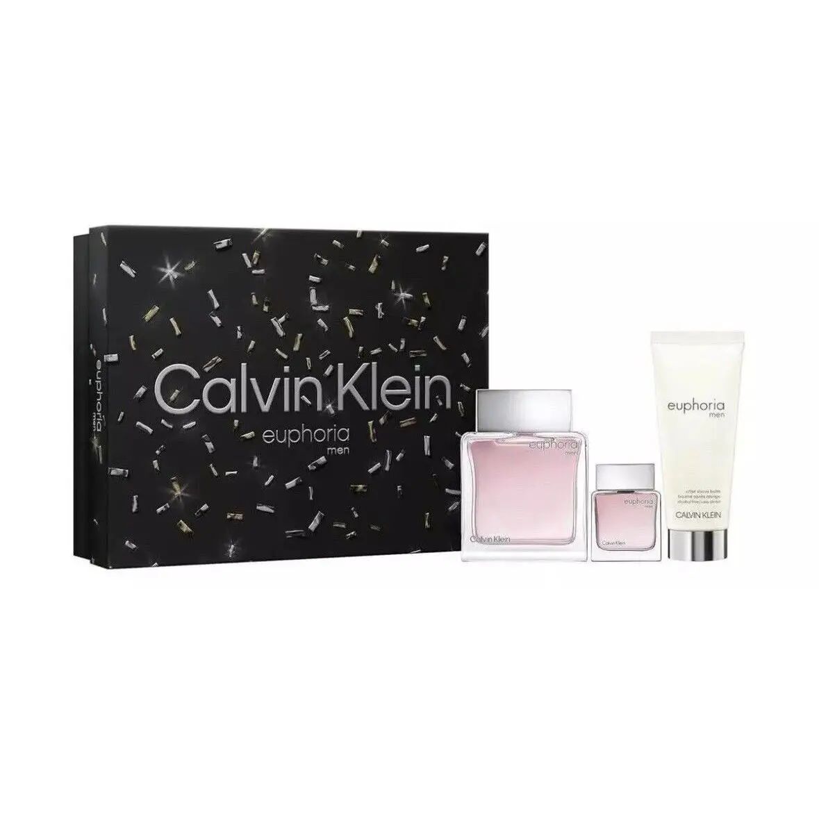 Euphoria by Calvin Klein 3 Piece Gift Set For Men
