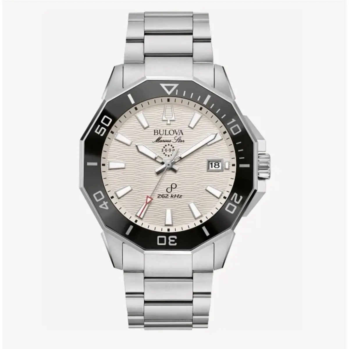 Bulova Marine Star Precisionist Sport White Dial Men`s Watch 96B426