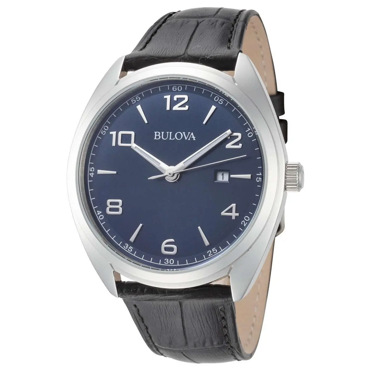 Bulova Men`s Blue Dial 42mm Watch 96B351