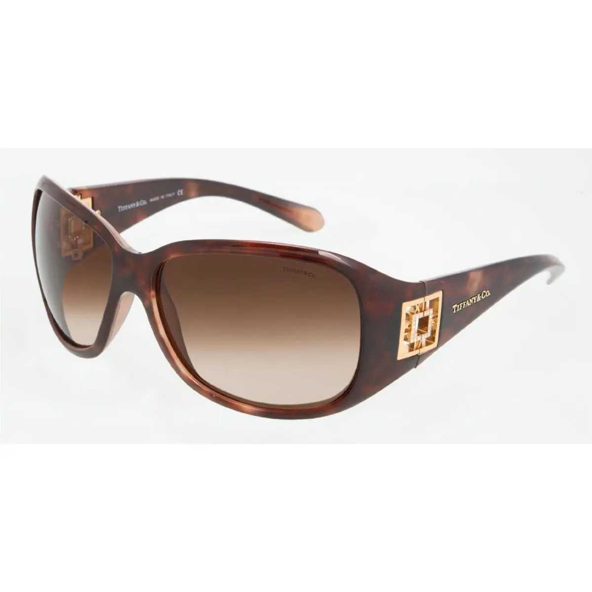 Tiffany Co Sunglasses TF4021B 80323B 64mm Tortoise/ Brown Gradient Lens
