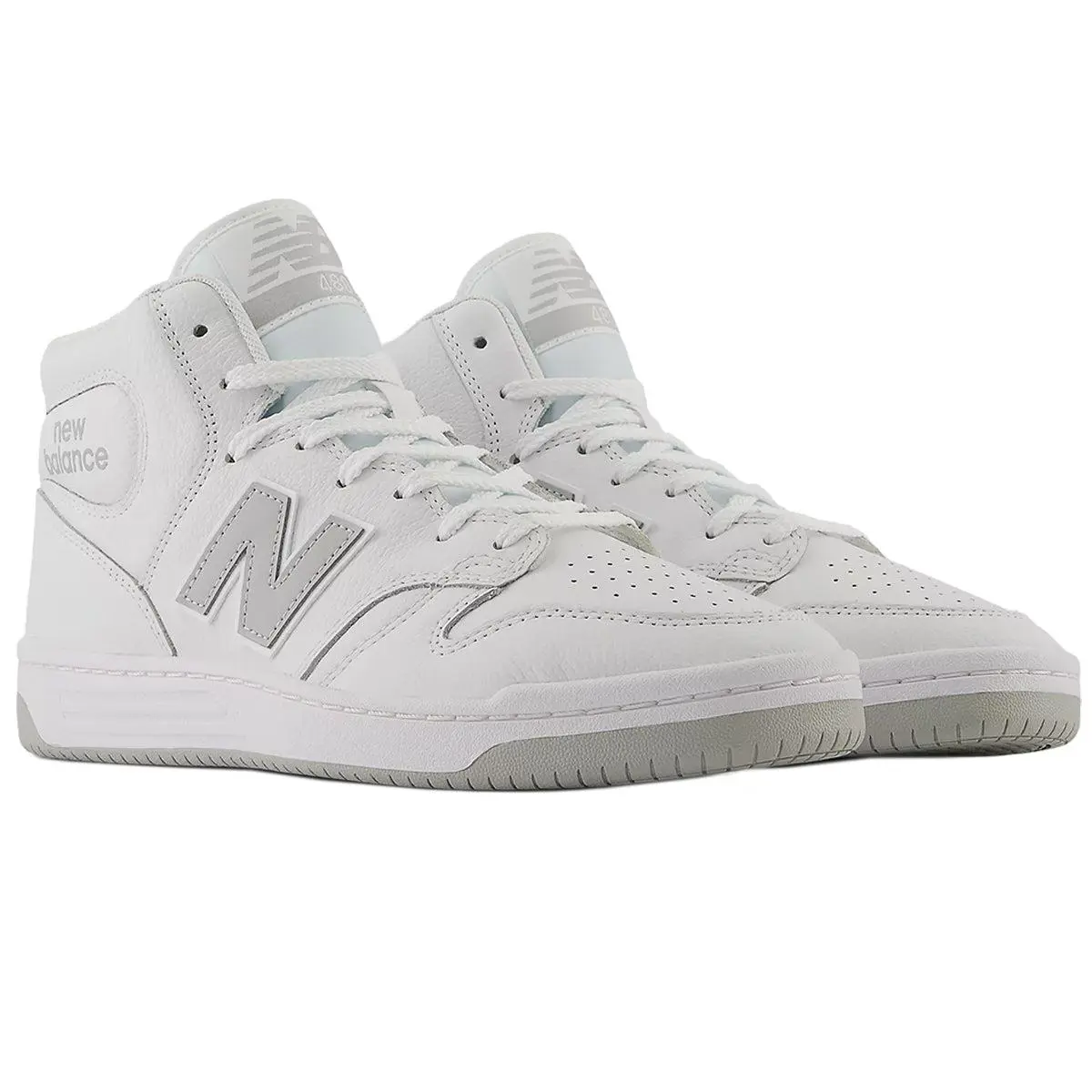 New Balance Numeric 480 High - White/grey - White