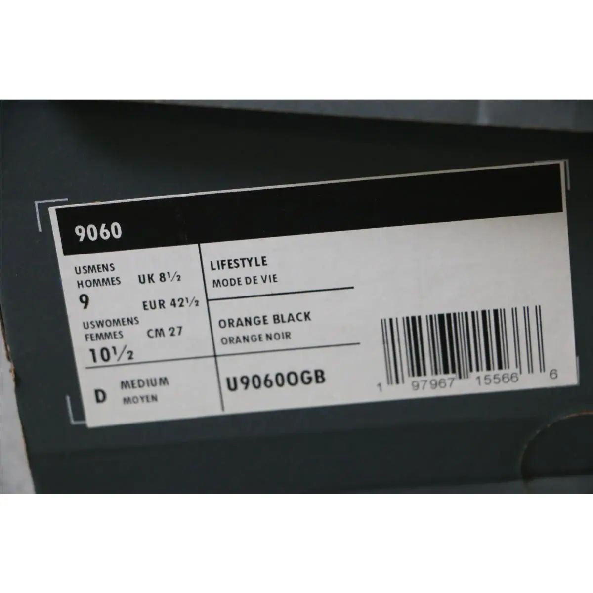 New Balance shoes - New Balance 9060 - U9060GB - Orange 12