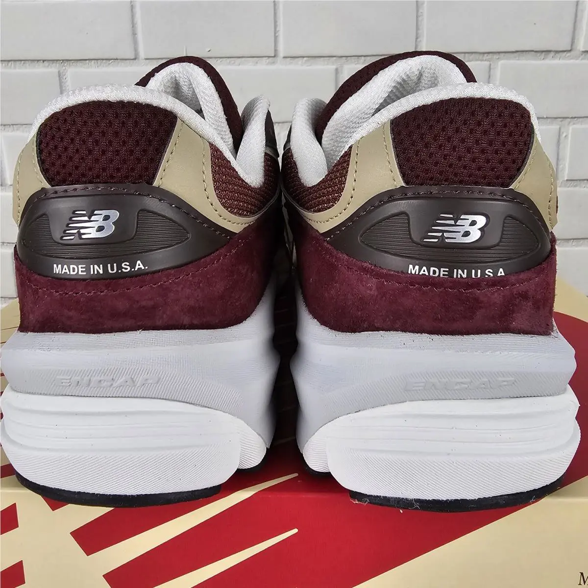 New Balance shoes - New Balance 990 v6 - U990BT6 - Red 5