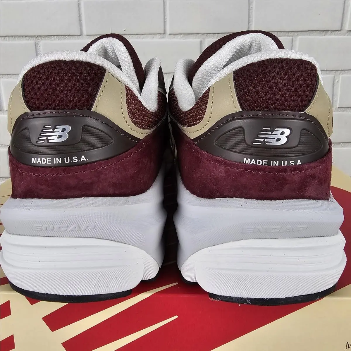 New Balance shoes - New Balance 990 v6 - U990BT6 - Red 5